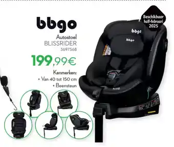 Cora Bbgo Autostoel Blissrider aanbieding