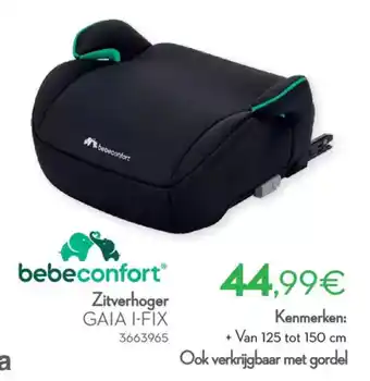 Cora Bebeconfort Zitverhoger GAIA I-FIX aanbieding