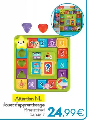 Cora Attention NL Jouet d'apprentissage aanbieding