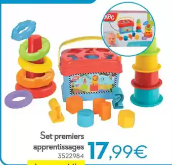 Cora Set premiers apprentissages aanbieding