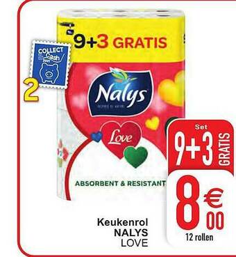 Cora Keukenrol Nalys aanbieding