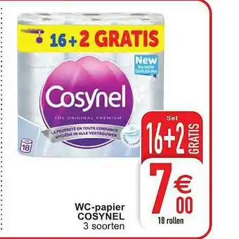 Cora Wc-papier Cosynel aanbieding