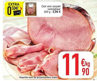 Cora Gegrilde Ham Op Grootmoeders Wijze aanbieding
