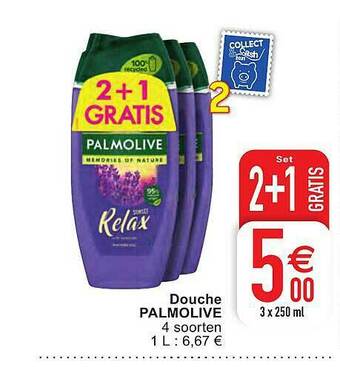 Cora Douche Palmolive aanbieding
