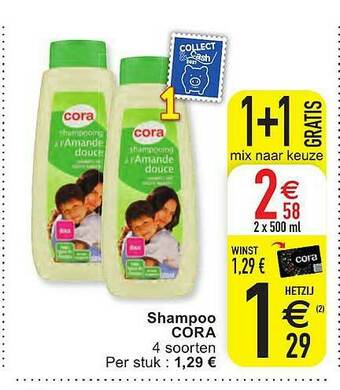 Cora Shampoo Cora aanbieding