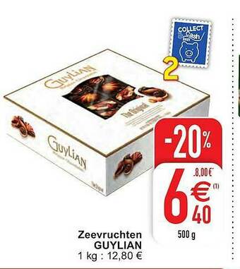 Cora Zeevruchten Guylian aanbieding