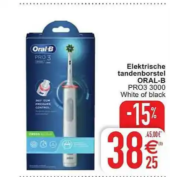 Cora Elektrische Tanfenborstel Oral-b aanbieding