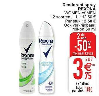 Deodorant Spray Rexona