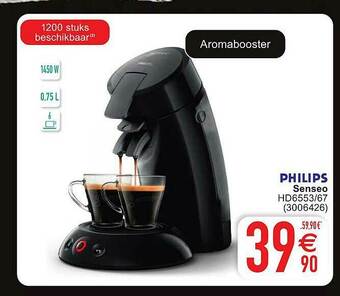 Cora Philips Senseo aanbieding