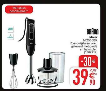 Cora Braun Mixer aanbieding