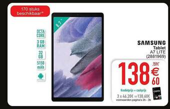 Cora Samsung Tablet A7 Lite aanbieding