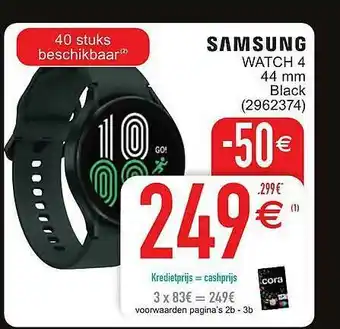 Cora Samsung Watch 4 aanbieding