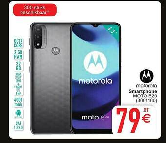 Cora Motorola Smartphone Moto E20 aanbieding