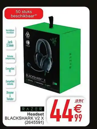 Cora Headset aanbieding