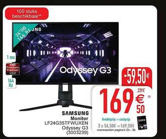 Cora Samsung Monitor aanbieding