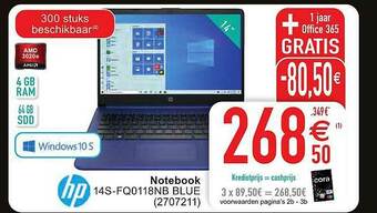 Cora Hp Notebook aanbieding