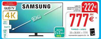 Cora Samsung Led-tv aanbieding
