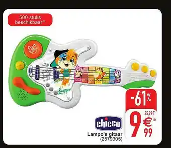 Cora Chicco Lampo's Gitaar aanbieding