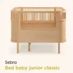 Multi bazar Sebra Bed baby junior classic aanbieding