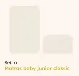 Multi bazar Sebra Matras baby junior classic aanbieding