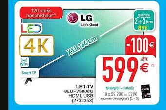 Cora Lg Led-tv aanbieding