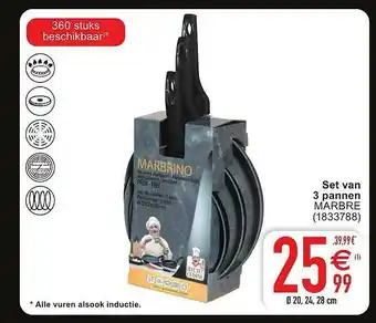 Set Van 3 Pannen