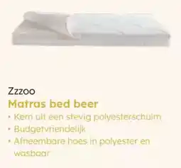 Multi bazar Zzzoo Matras bed beer aanbieding