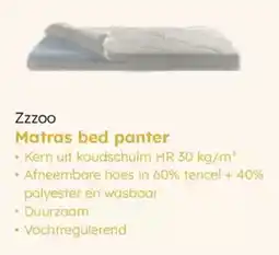 Multi bazar Zzzoo Matras bed panter aanbieding