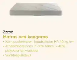 Multi bazar Zzzoo Matras bed kangaroo aanbieding