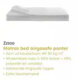 Multi bazar Zzzoo Matras bed airgosafe panter aanbieding