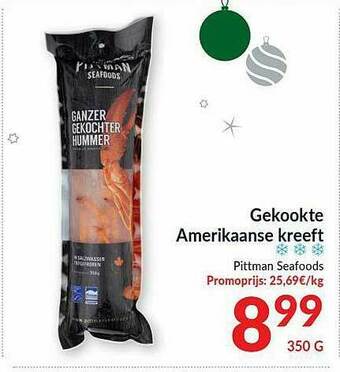 Intermarché Gekookte Amerikaanse Kreeft aanbieding