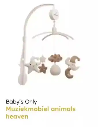 Multi bazar Baby's only muziekmobiel animals heaven aanbieding