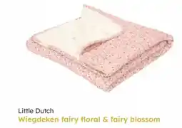 Multi bazar Little dutch wiegdeken fairy floral & fairy blossom aanbieding