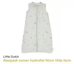 Multi bazar Little dutch slaapzak zomer hydrofiel  little farm aanbieding