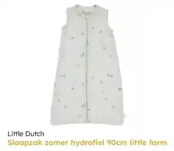 Multi bazar Little dutch slaapzak zomer hydrofiel  little farm aanbieding