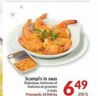 Intermarché Scampi's In Saus aanbieding