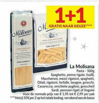 Intermarché La Molisana aanbieding