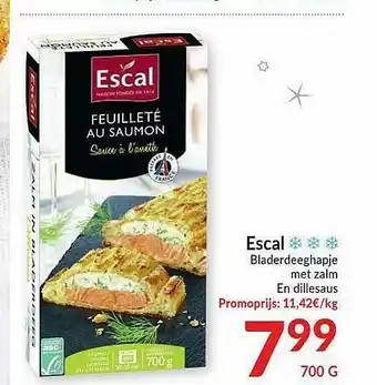 Intermarché Escal Bladerdeeghapje aanbieding
