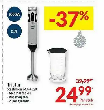 Intermarché Tristar Staafmixer aanbieding