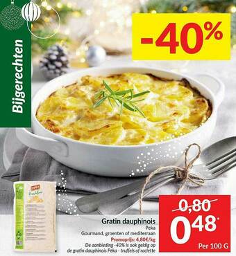 Intermarché Gratin Dauphinois Peka aanbieding