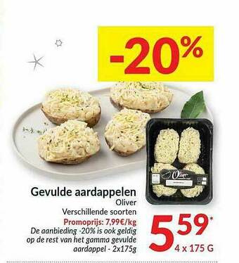 Intermarché Gevulde Aardappelen Oliver aanbieding
