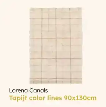 Multi bazar Lorena canals tapijt color lines aanbieding