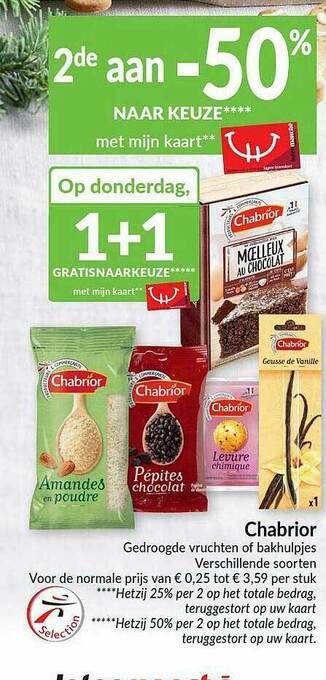 Intermarché Chabrior aanbieding