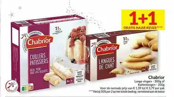 Intermarché Chabrior Lange Vingers Of Kattentongen aanbieding