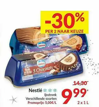 Intermarché Nestle Lijsstronk Verschillende Soorten aanbieding