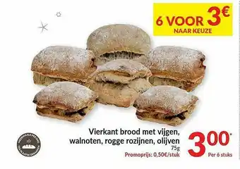 Intermarché Vierkante Brood Met Vijgen aanbieding