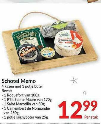 Intermarché Schotel Memo aanbieding