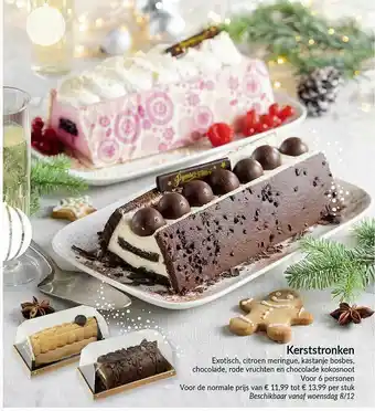 Kerststronken