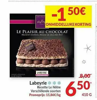 Intermarché Labeyrie Recette Let Nôtre Verschillende Soorten aanbieding