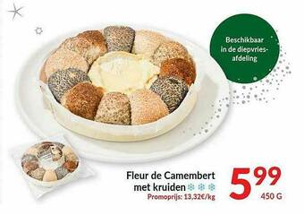 Intermarché Fleur De Camembert Met Kruiden aanbieding